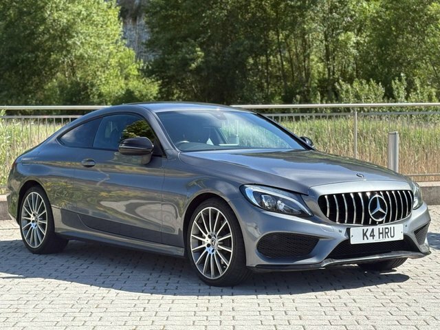 Mercedes-Benz C Class C220d Amg Line Coupe Grey