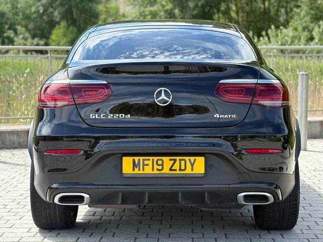 Mercedes-Benz GLC Class Glc220d Amg Line Coupe Black #5