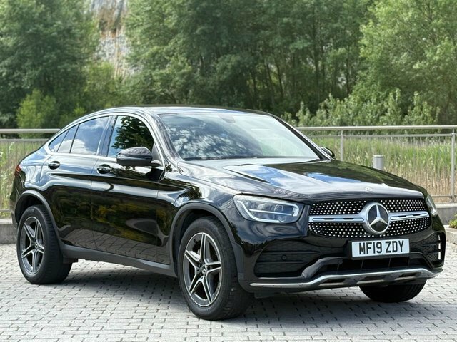 Mercedes-Benz GLC Class Glc220d Amg Line Coupe Black