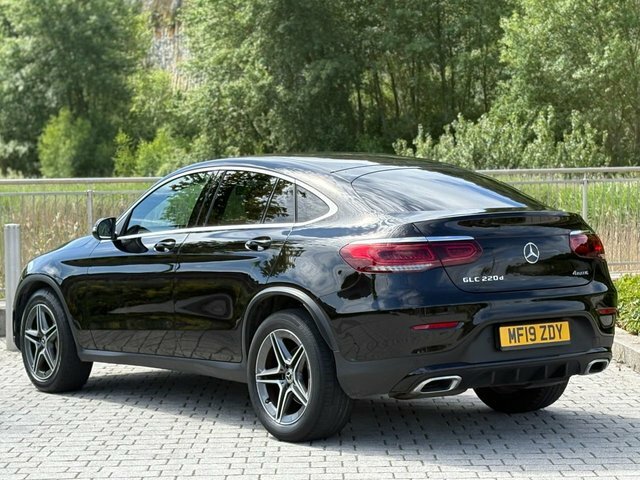 Mercedes-Benz GLC Class Glc220d Amg Line Coupe Black #6