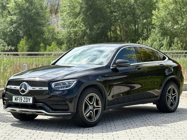Mercedes-Benz GLC Class Glc220d Amg Line Coupe Black #3
