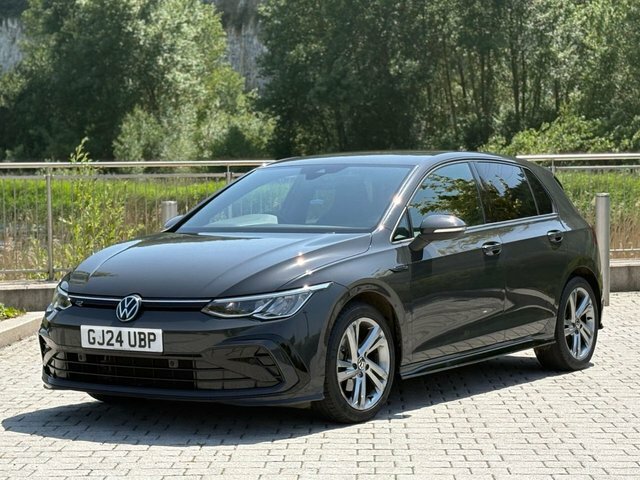 Volkswagen Golf Tsi R-line Hatchback GJ24UBP Grey #3