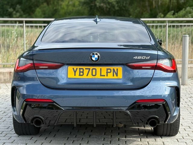 BMW 4 Series 420D Mht M Sport Blue #5