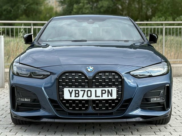 BMW 4 Series 420D Mht M Sport Blue #4