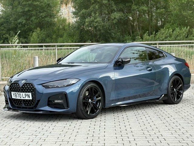 BMW 4 Series 420D Mht M Sport Blue #3