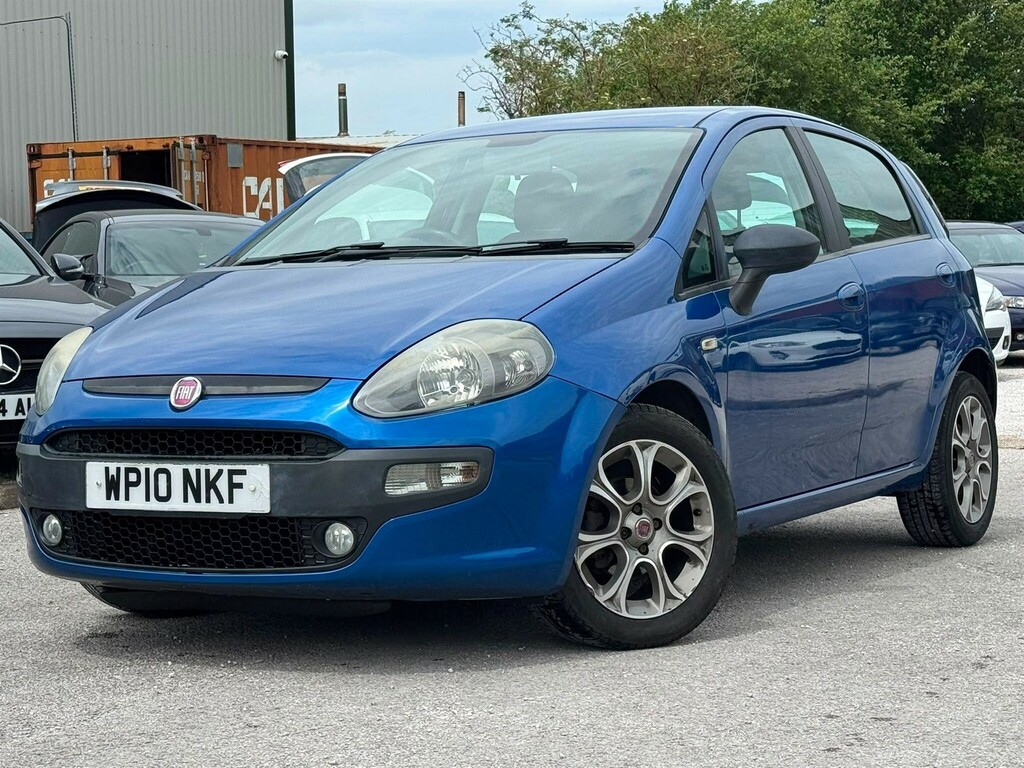Fiat Punto Evo Hatchback Blue #3