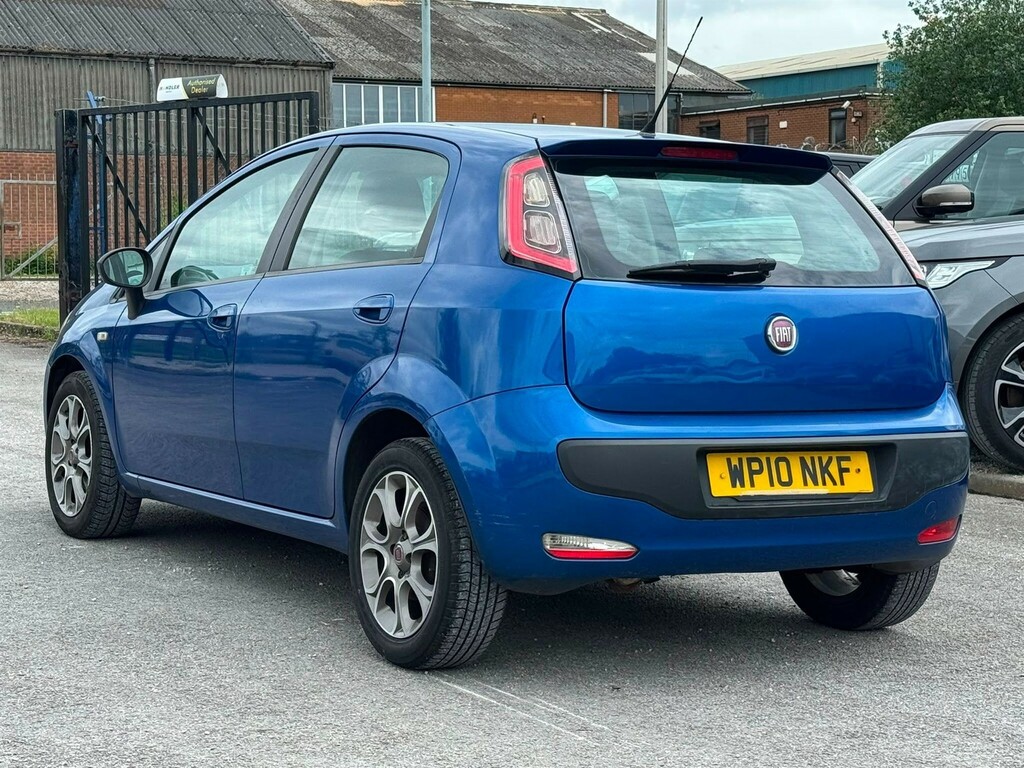 Fiat Punto Evo Hatchback Blue #4