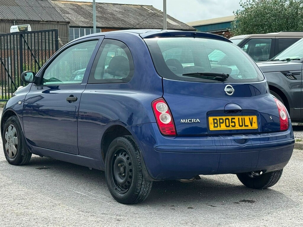 Nissan Micra Hatchback Blue #4