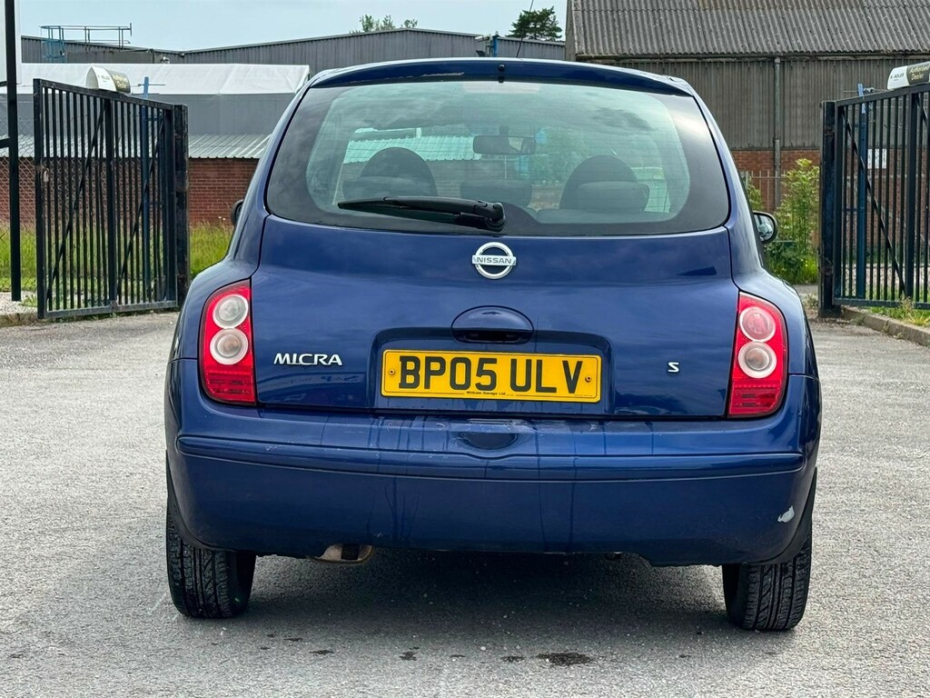 Nissan Micra Hatchback Blue #6