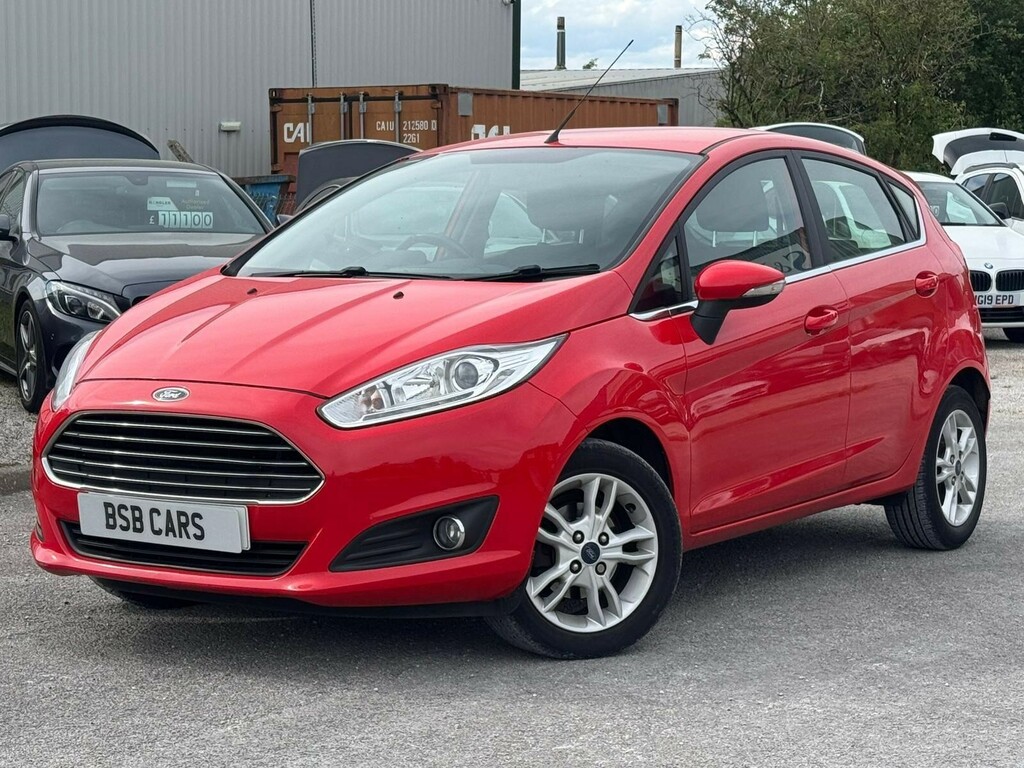 Ford Fiesta 1.25 Zetec Euro 6 Red #3
