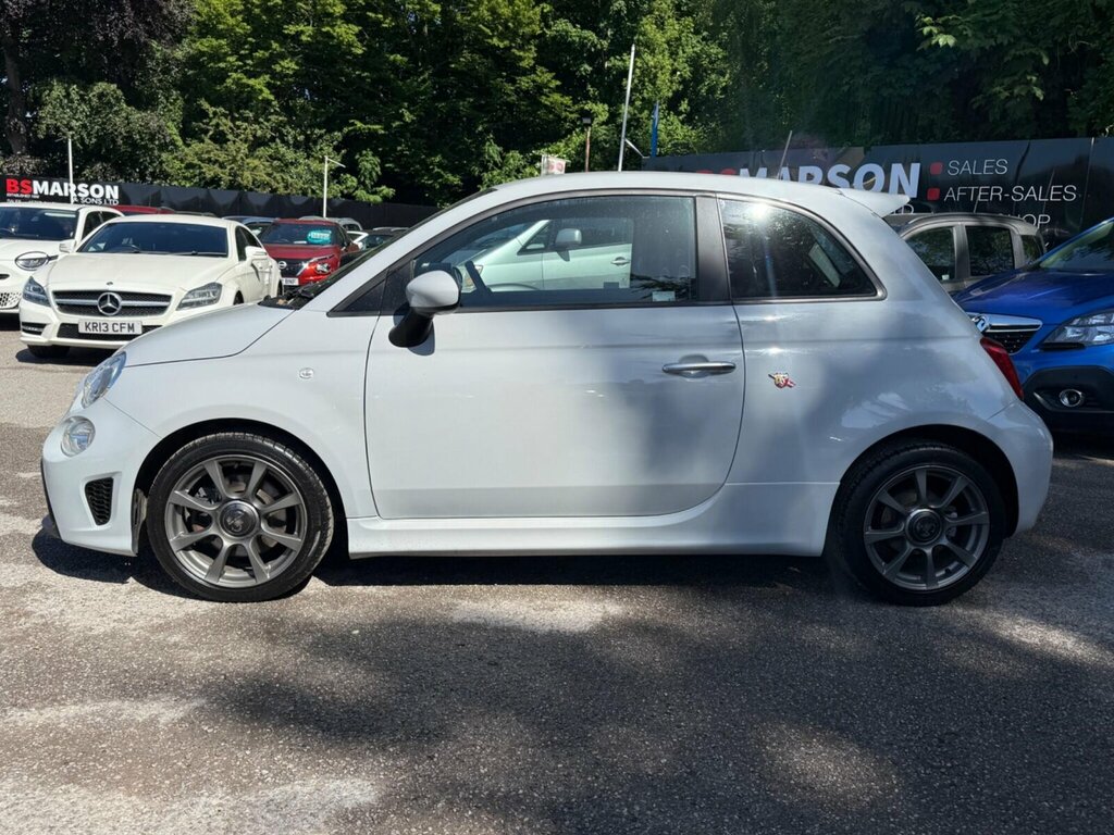 Abarth 500 Hatchback White #16