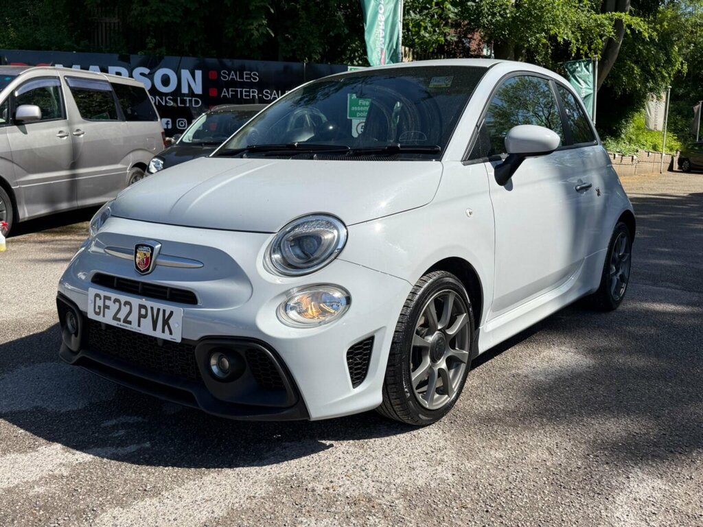 Abarth 500 Hatchback White #12