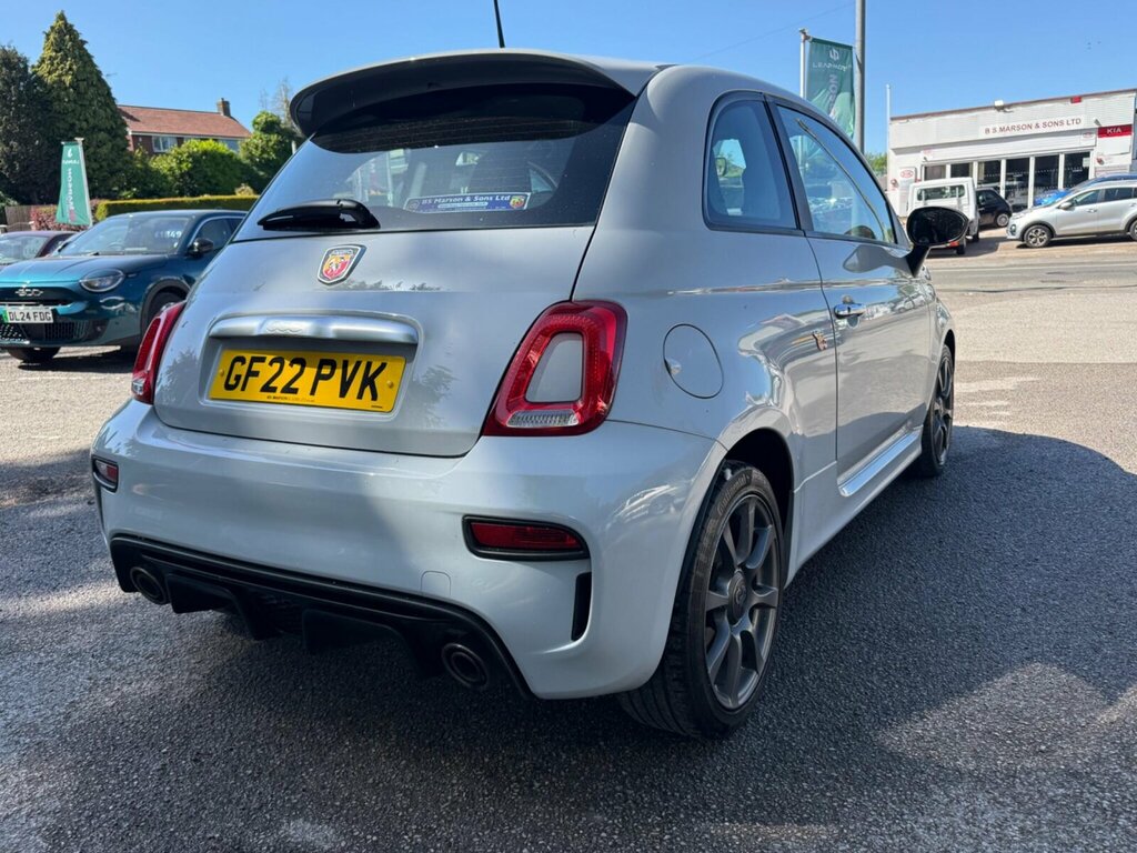 Abarth 500 Hatchback White #22