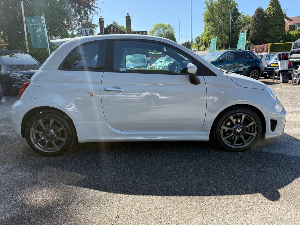 Abarth 500 Hatchback White #19