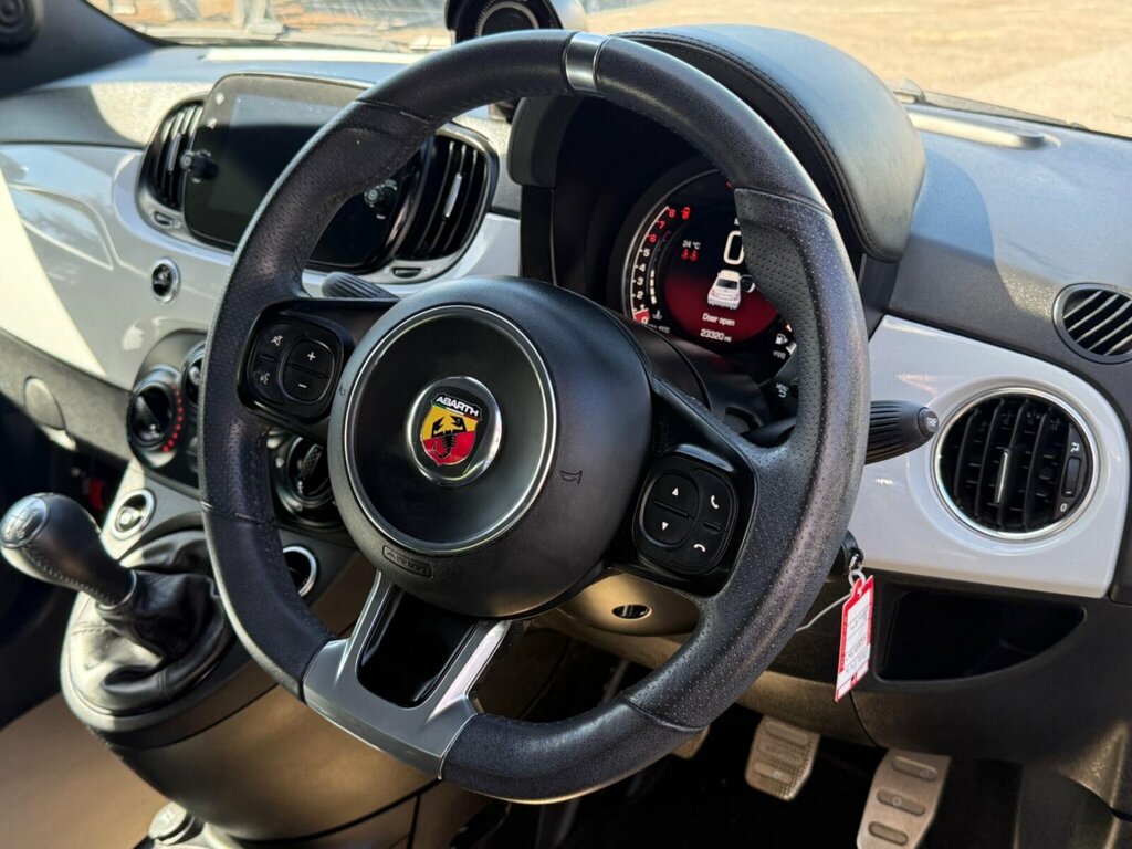 Abarth 500 Hatchback White #56