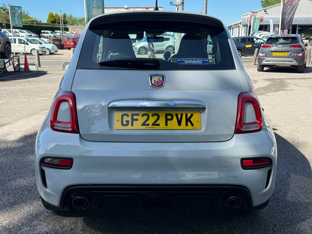 Abarth 500 Hatchback White #18