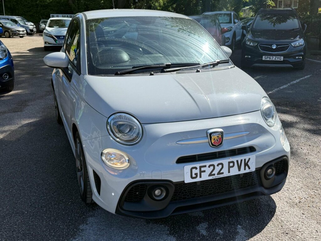 Abarth 500 Hatchback White #9