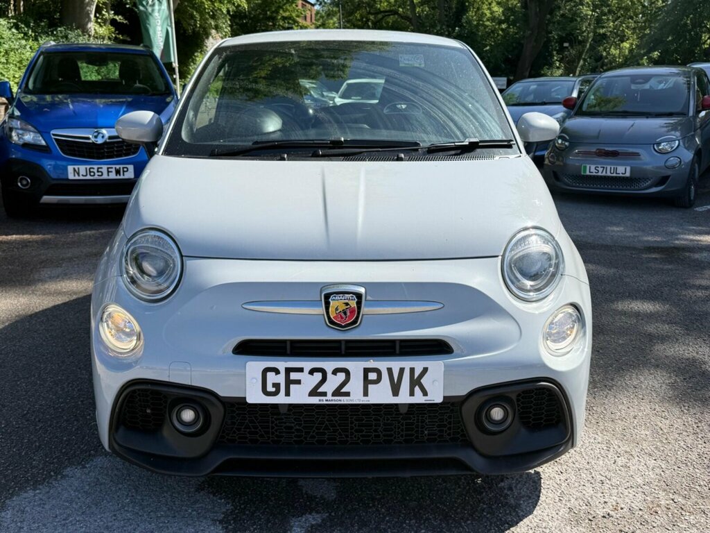 Abarth 500 Hatchback White #10