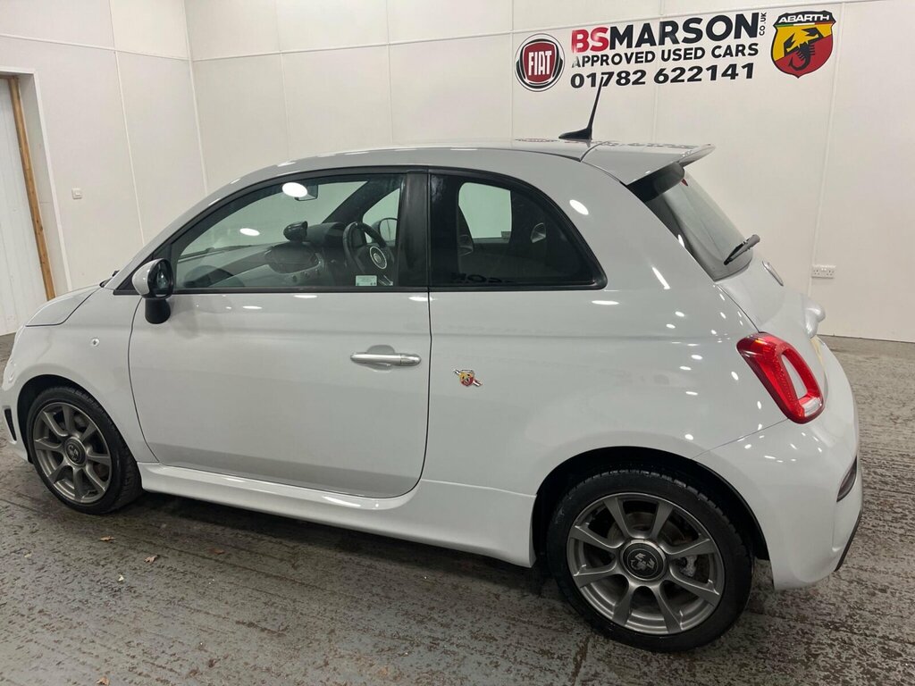 Abarth 500 Hatchback White #15