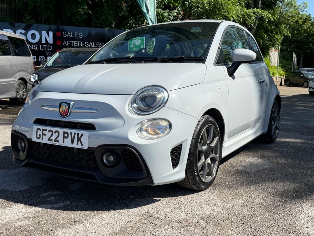 Abarth 500 Hatchback White #13