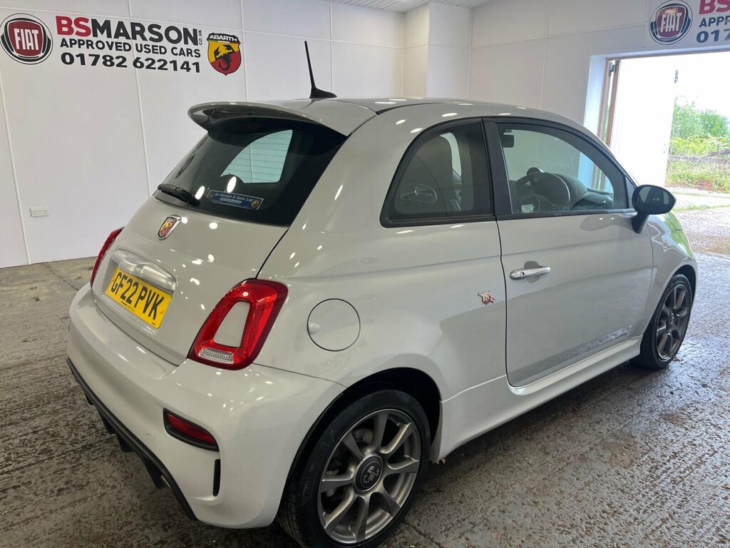 Abarth 500 Hatchback White #21