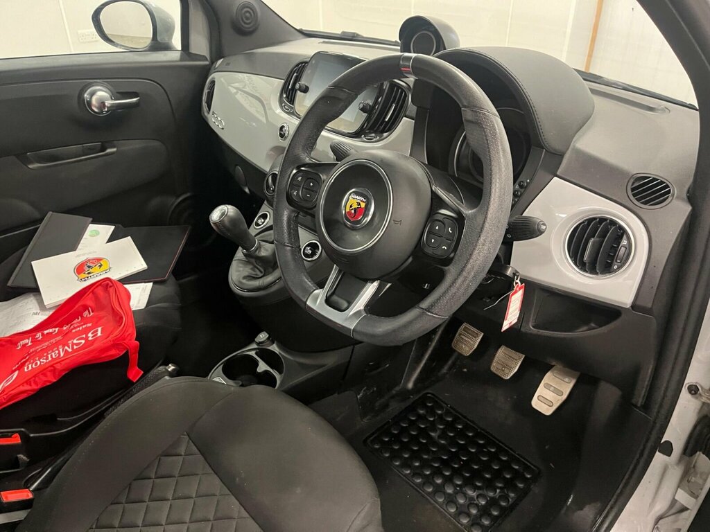 Abarth 500 Hatchback White #54