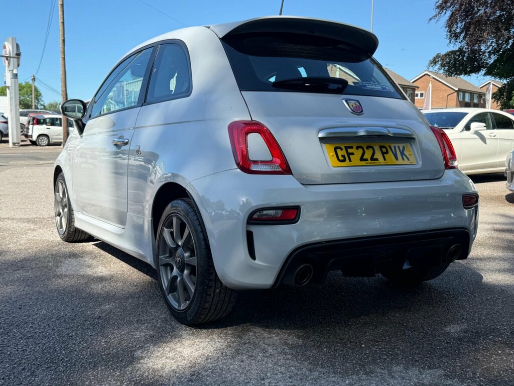 Abarth 500 Hatchback White #14