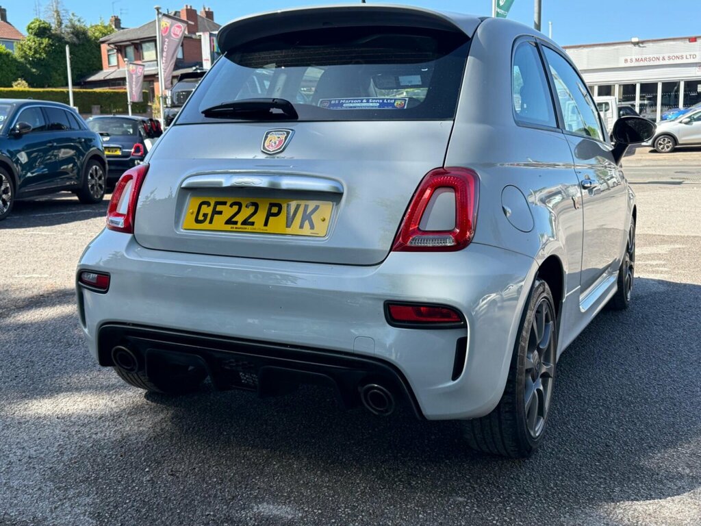 Abarth 500 Hatchback White #23
