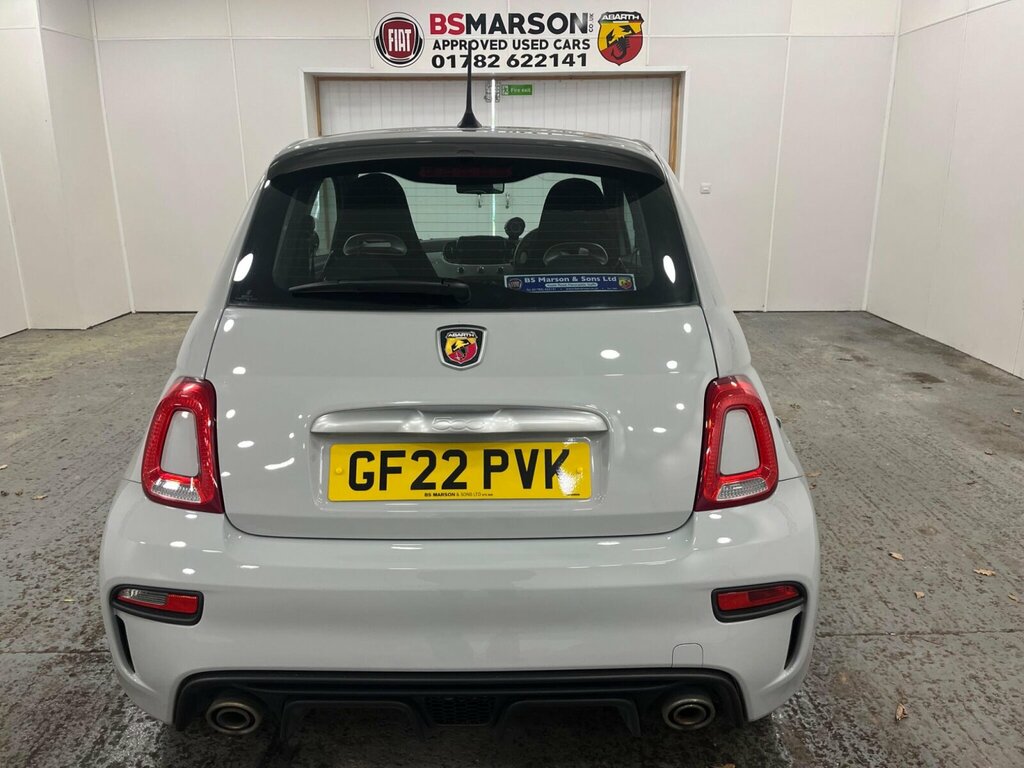 Abarth 500 Hatchback White #17