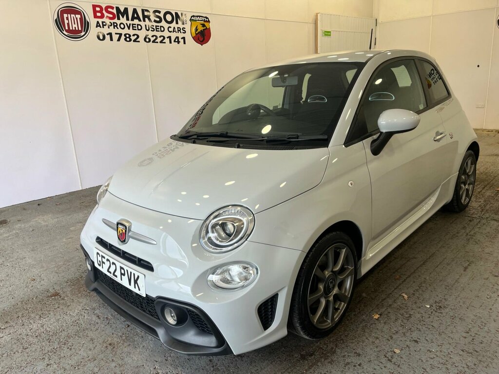 Abarth 500 Hatchback White #11