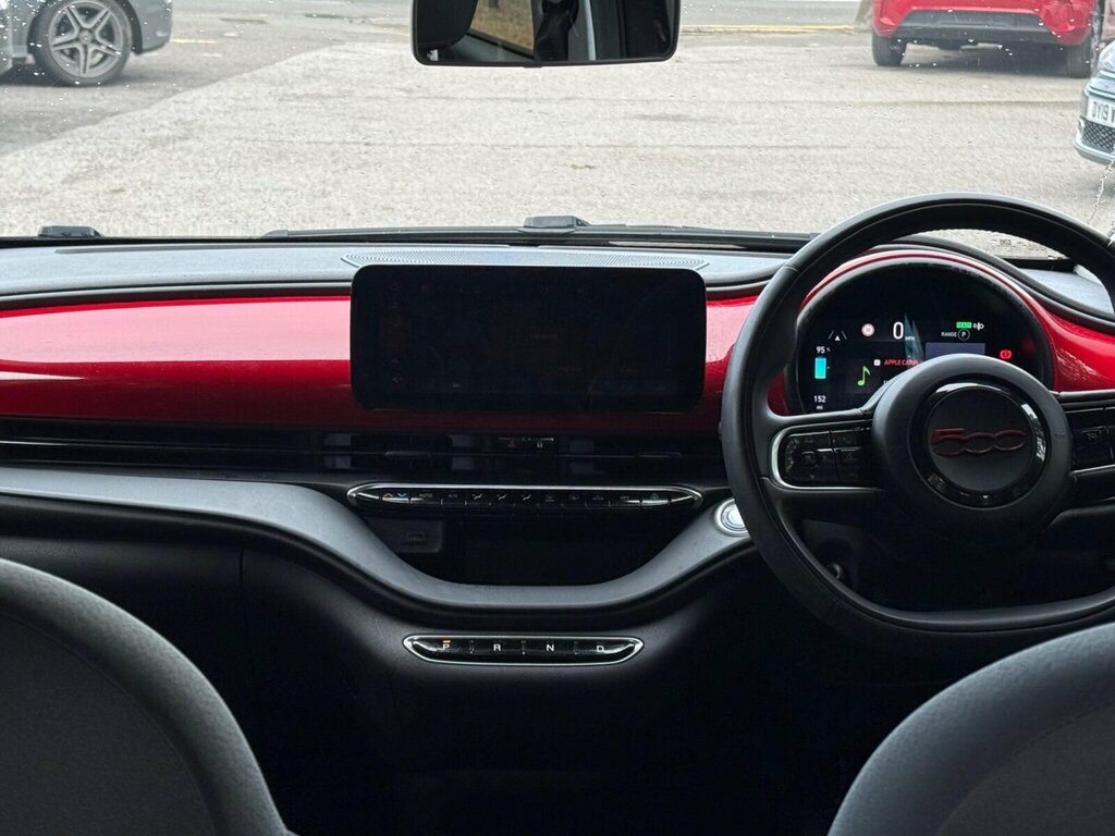 Fiat 500E 42Kwh Red #3