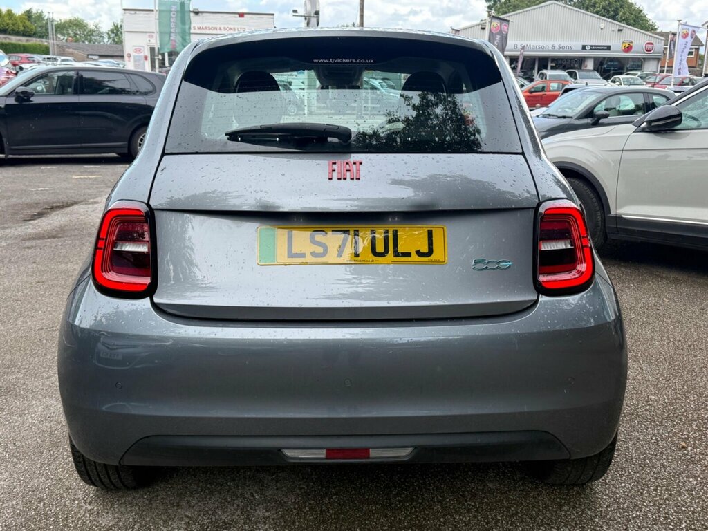 Fiat 500E 42Kwh Red #4