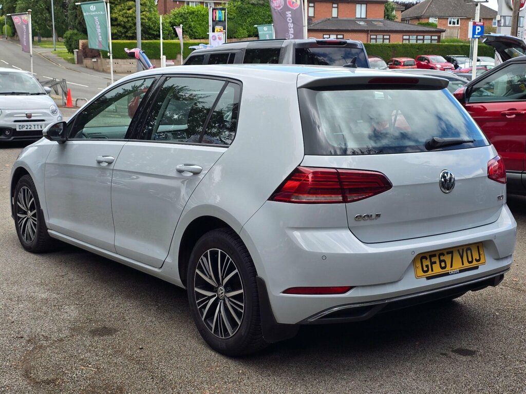 Volkswagen Golf 1.6 Tdi Se Nav Dsg Euro 6 Ss Silver #4