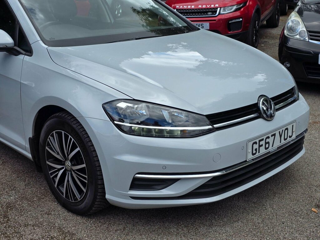 Volkswagen Golf 1.6 Tdi Se Nav Dsg Euro 6 Ss Silver #5