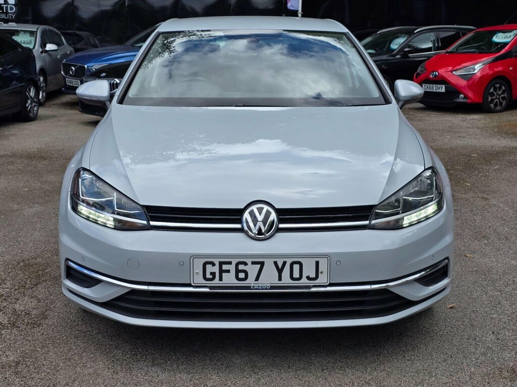 Volkswagen Golf 1.6 Tdi Se Nav Dsg Euro 6 Ss Silver #2