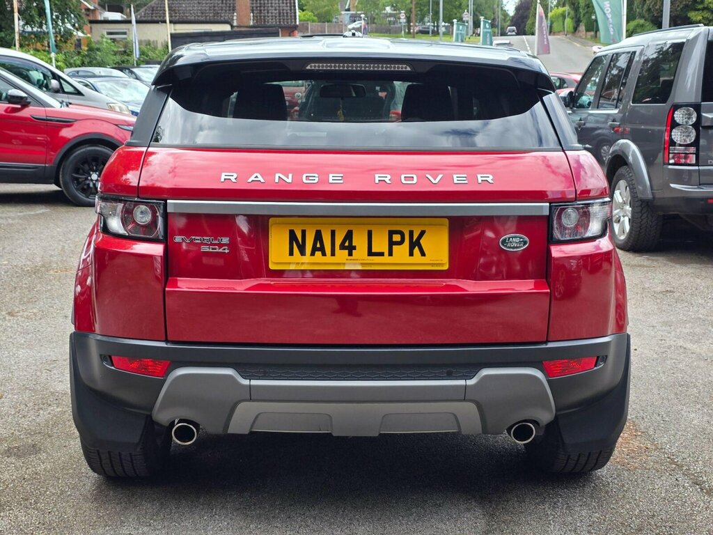 Land Rover Range Rover Evoque 2.2 Sd4 Dynamic 190 Bhp Red #7