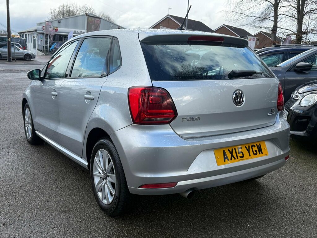 Volkswagen Polo 1.2 Tsi Bluemotion Tech Se Dsg Euro 6 Ss Silver #4