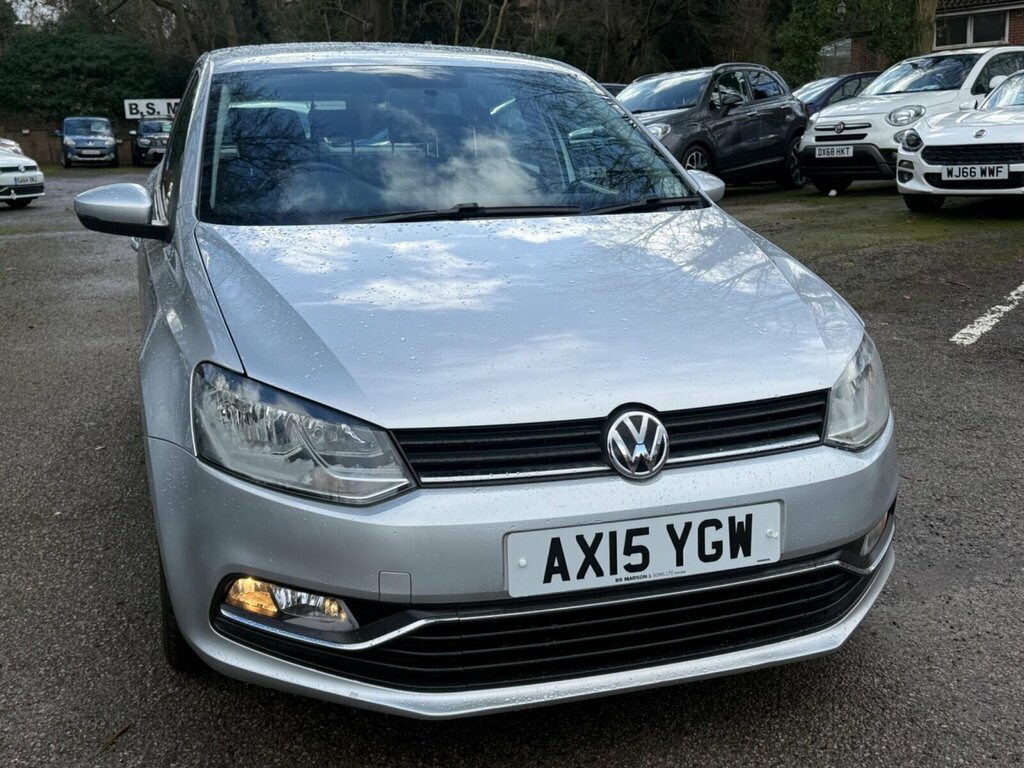 Volkswagen Polo 1.2 Tsi Bluemotion Tech Se Dsg Euro 6 Ss Silver #2