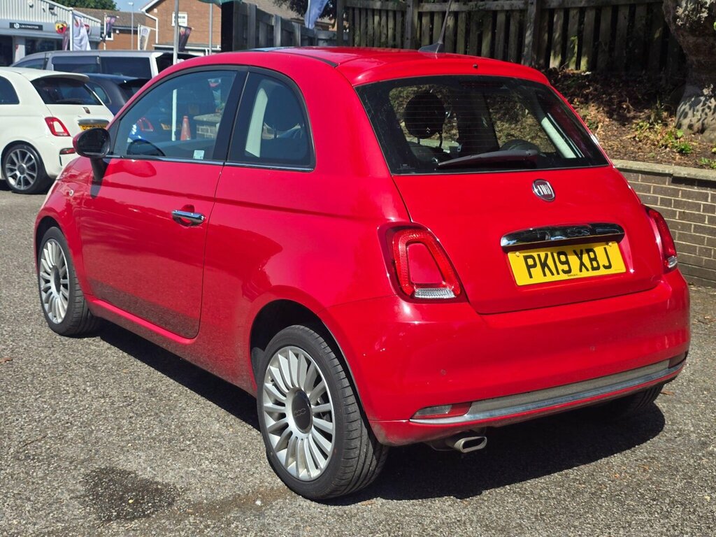 Fiat 500 1.2 Lounge Euro 6 Ss PK19XBJ Red #4
