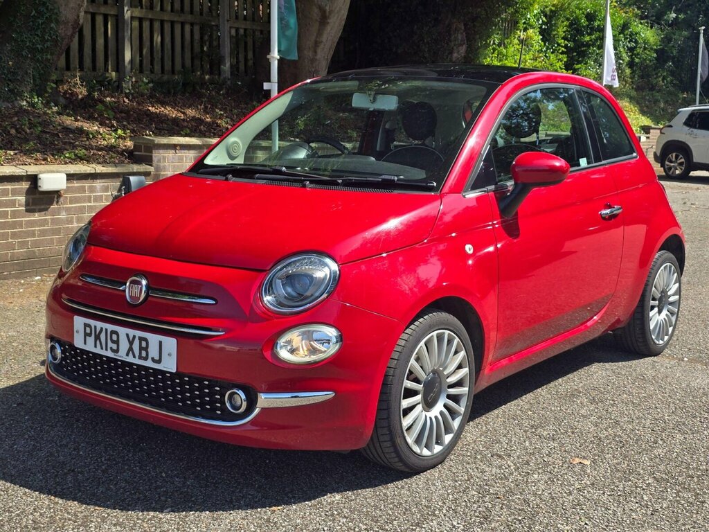 Fiat 500 1.2 Lounge Euro 6 Ss PK19XBJ Red #3