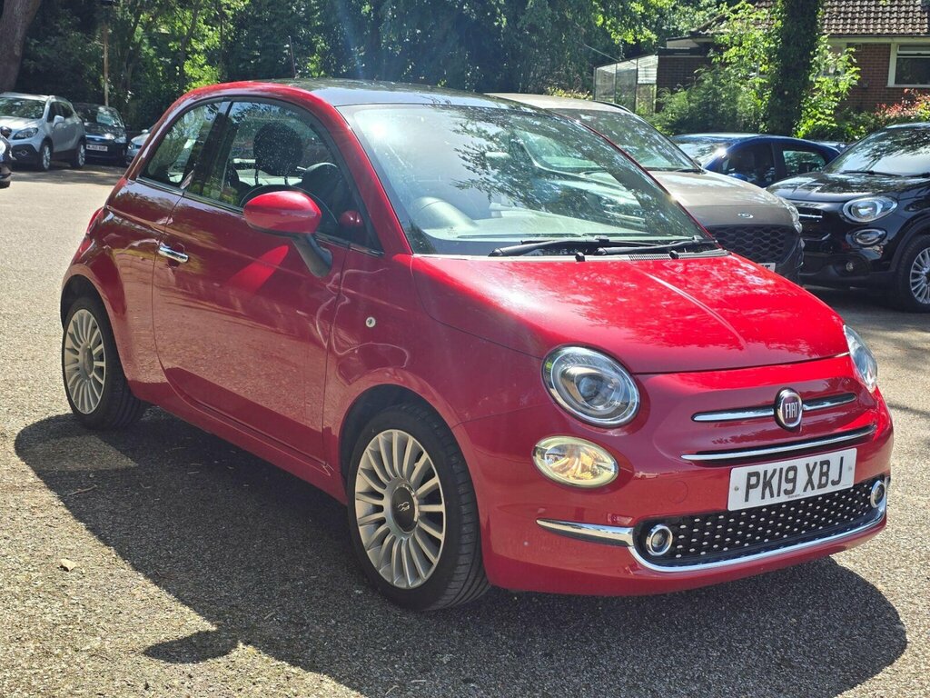 Fiat 500 1.2 Lounge Euro 6 Ss Red