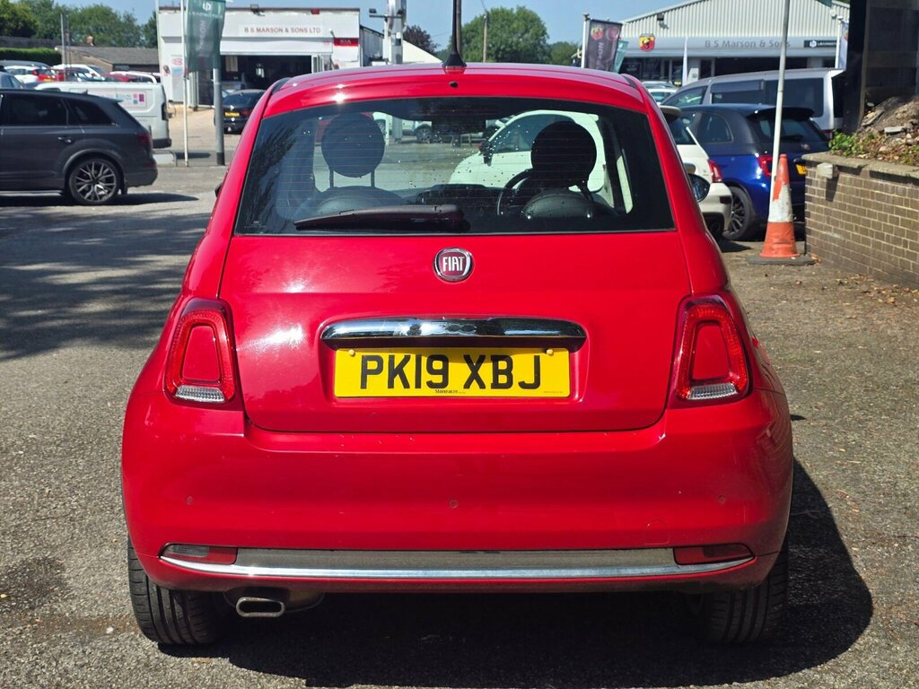 Fiat 500 1.2 Lounge Euro 6 Ss PK19XBJ Red #6