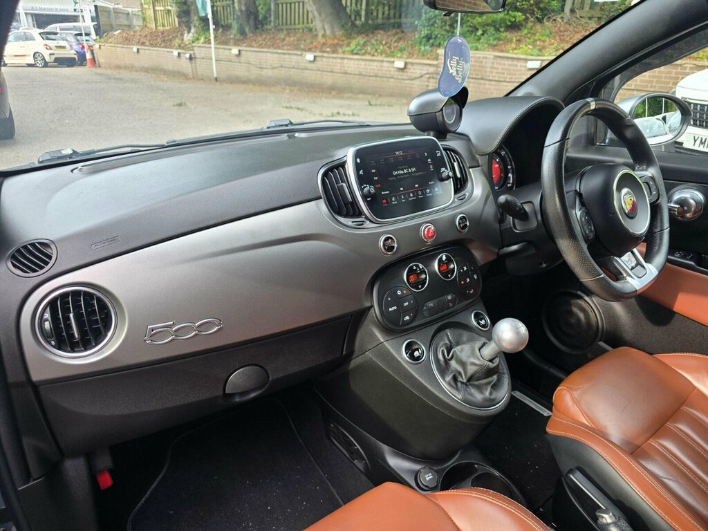 Abarth 595 1.4 T-jet 165 Turismo 70Th Anniversary Cwvehiclema White #12