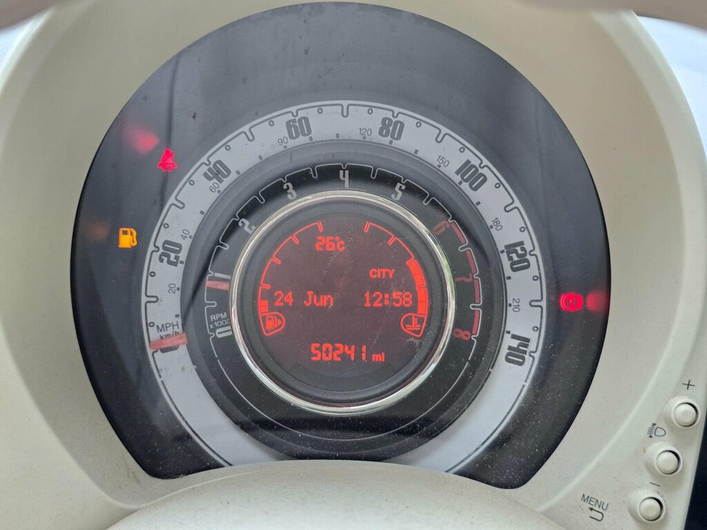 Fiat 500C C Lounge White #31