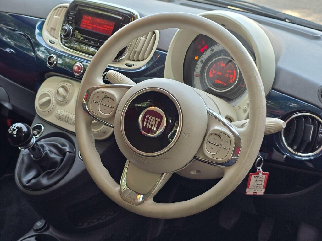 Fiat 500C C Lounge White #33
