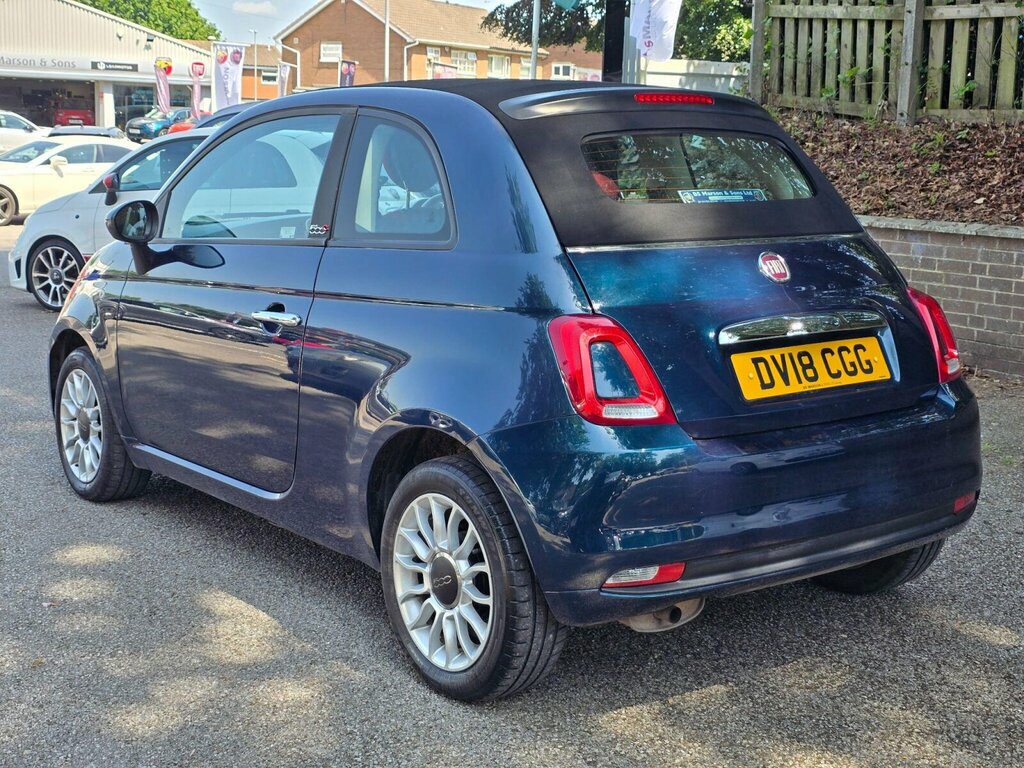 Fiat 500C 1.2 Eco Pop Star Euro 6 Ss Blue #4