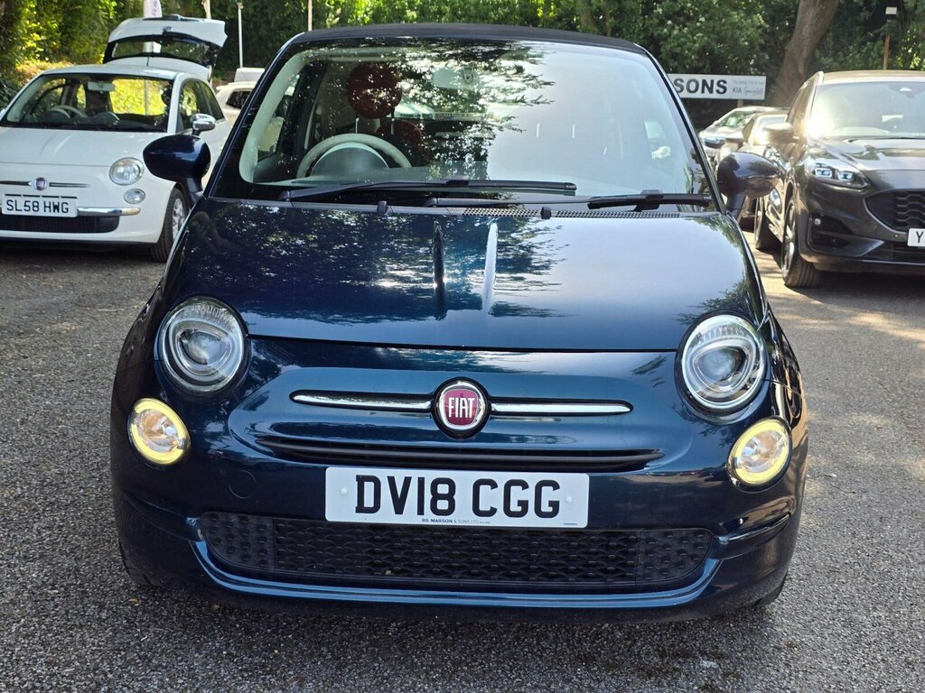 Fiat 500C 1.2 Eco Pop Star Euro 6 Ss Blue #2