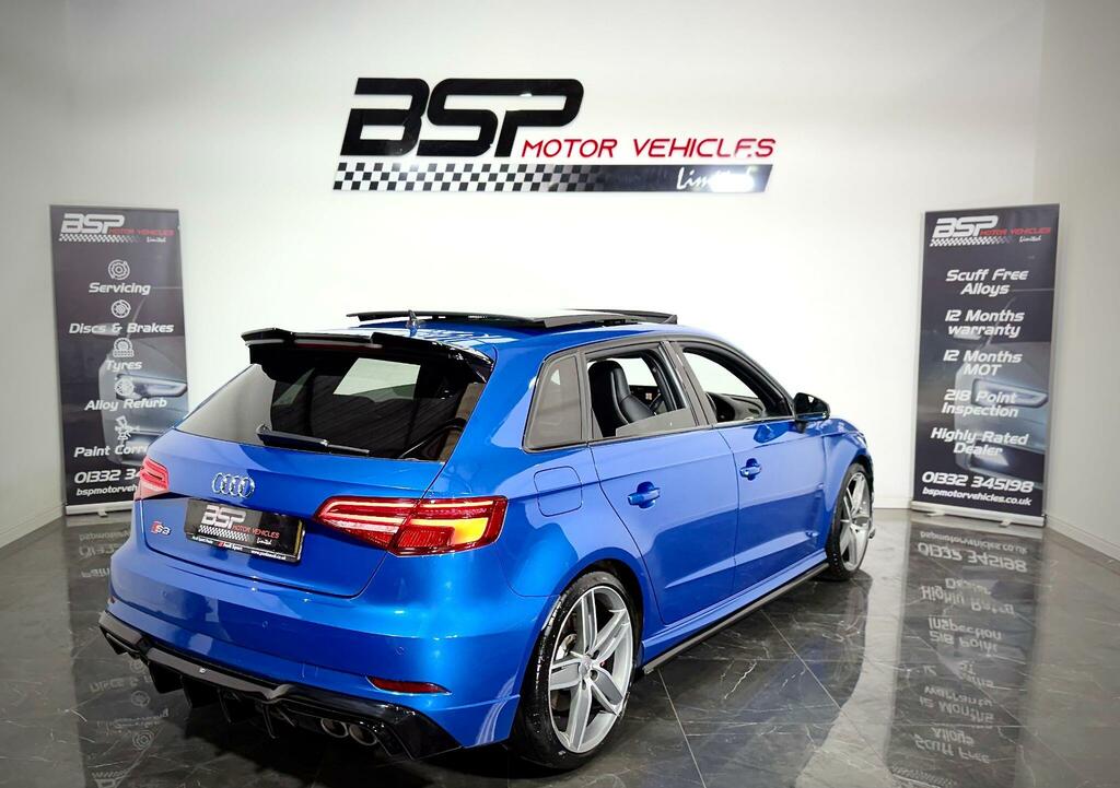 Audi S3 Audi S3 2019 69 Reg 2.0 Tfsi Black Edition Sport Blue #4