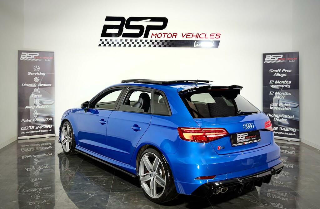 Audi S3 Audi S3 2019 69 Reg 2.0 Tfsi Black Edition Sport Blue #3