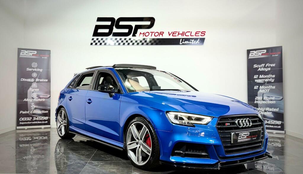 Audi S3 Audi S3 2019 69 Reg 2.0 Tfsi Black Edition Sport Blue #6